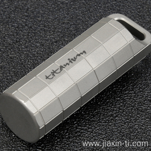 Pill Container Waterproof Capsule Titanium Pill Box Holder
